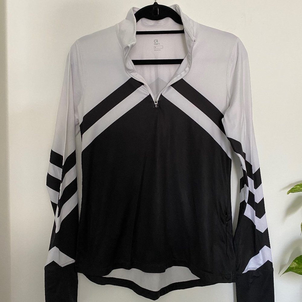 GAP / GAPFIT | Black & White Chevron Active | M
